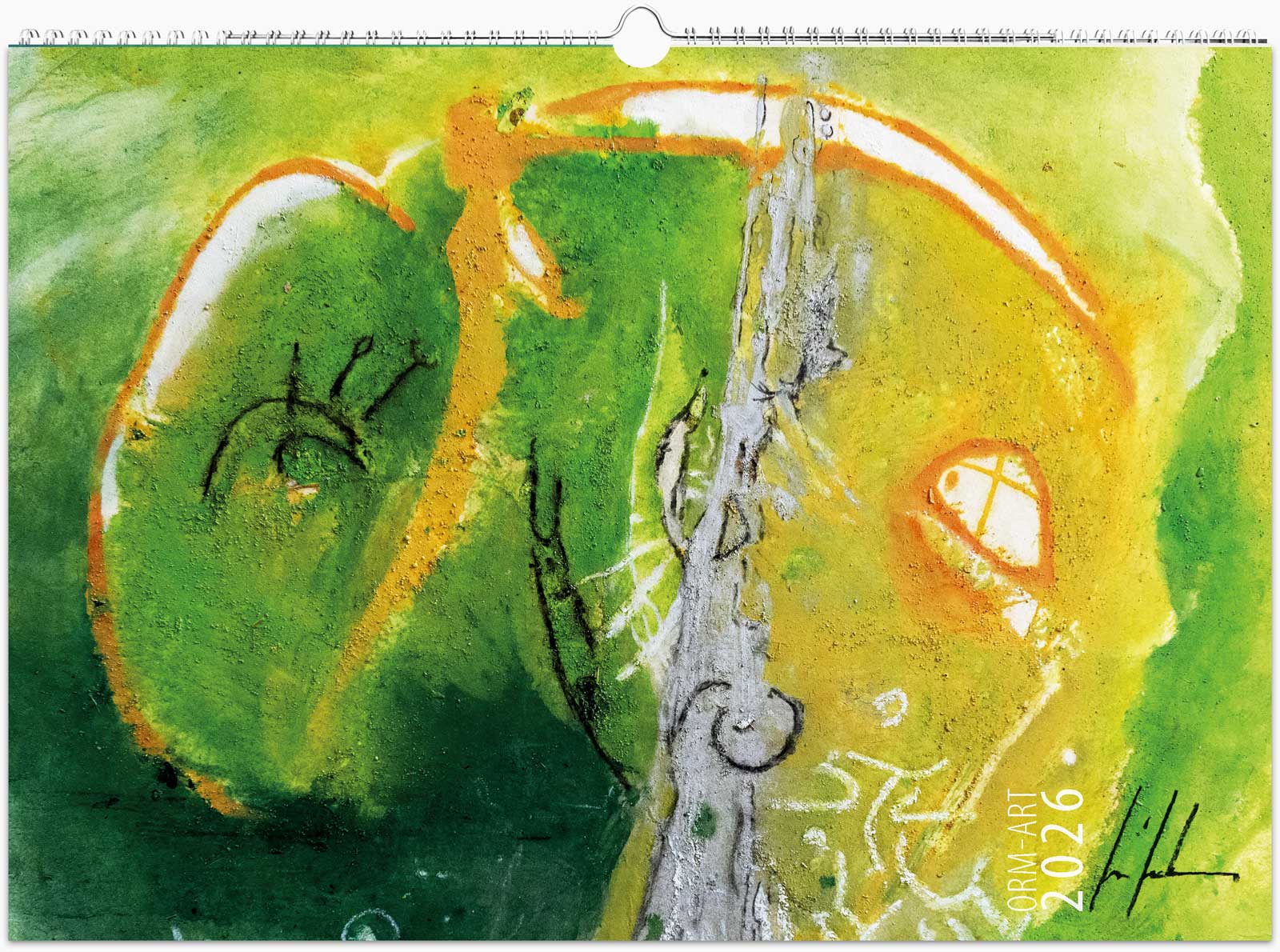 Orm-Art Wandkalender 2026