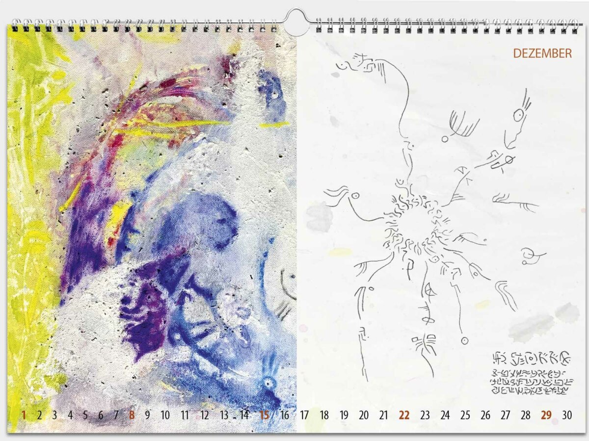 Orm Art Kalender August 2023