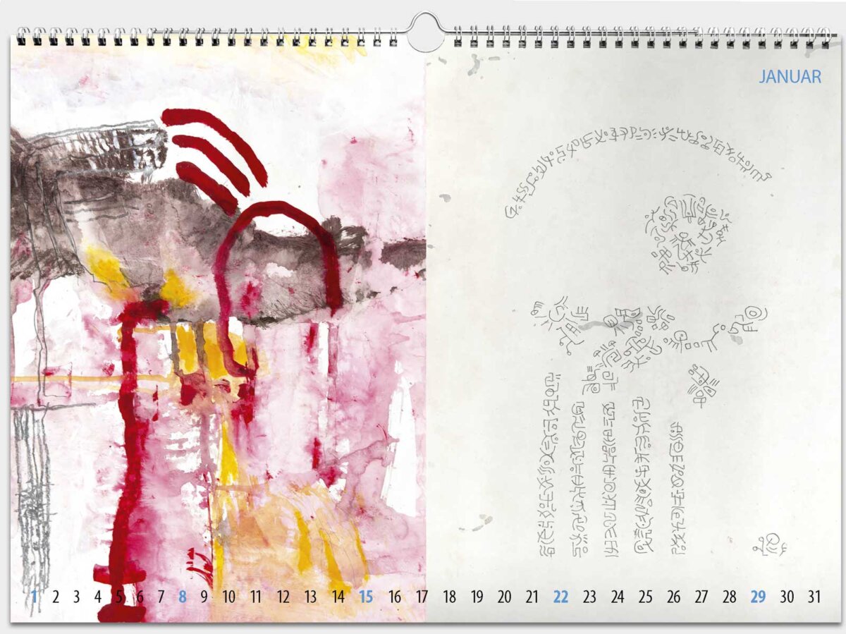 Orm Art Kalender August 2023